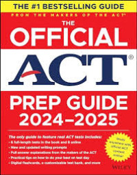 Image of The Official ACT Prep Guide 2024-2025